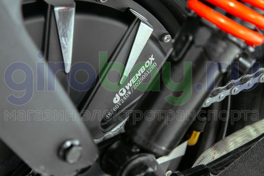 Электроскутер WENBOX U2 PRO 1500W (60V/30Ah) - Оранжевый фото №14