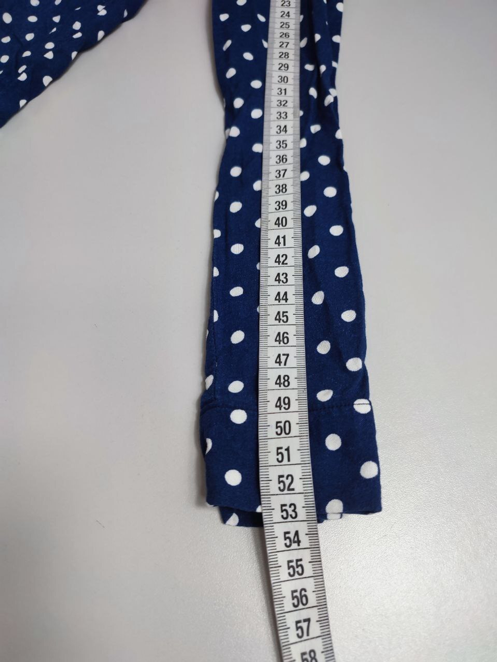 Рубашка H&M в горох 38 размер