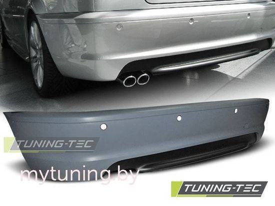 Задний бампер M-TECH для BMW E46 coupe
