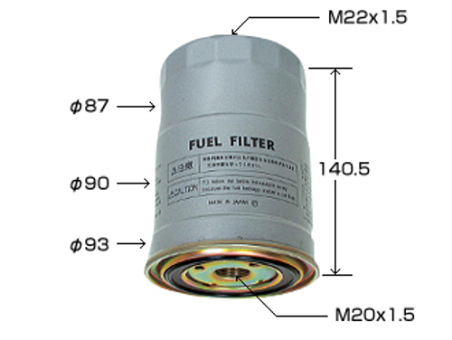 FC-332  MASUMA  ME132526    Фильтр топливный