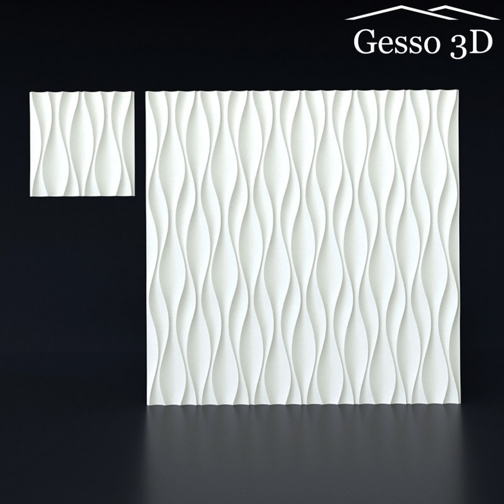 Гипсовая 3D панель Афелия