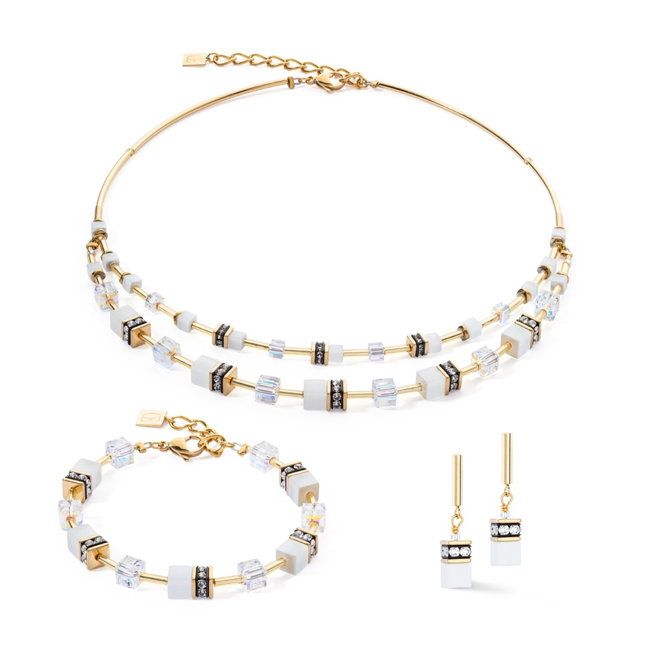 Серьги Coeur de Lion White-Gold 2810/21-1416