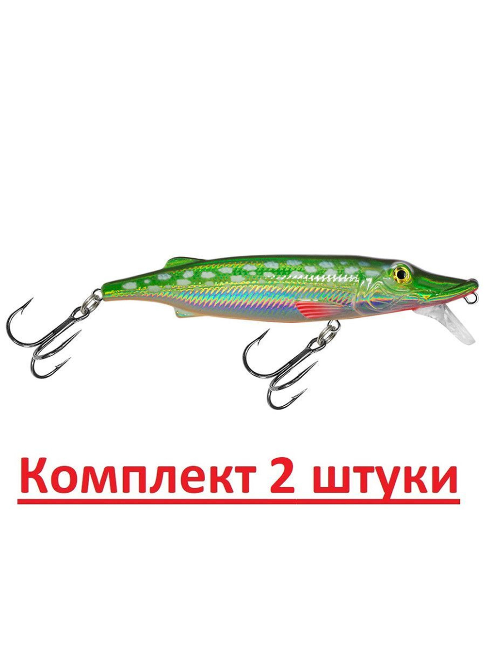 Воблер Минноу ЩУКА 90mm, вес - 8,5g,