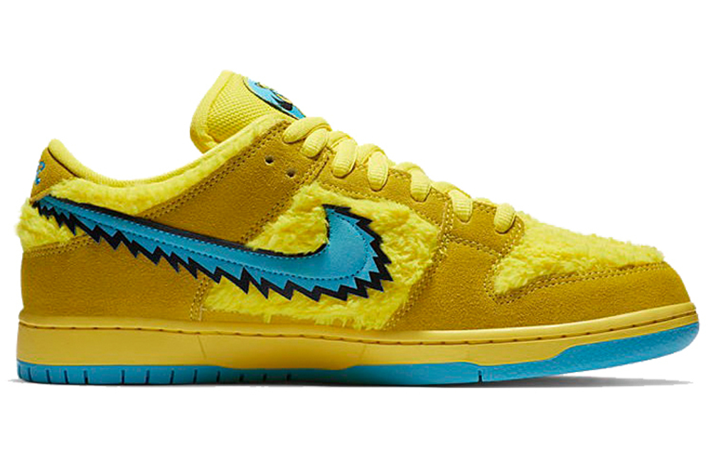 Кроссовки Grateful Dead X Nike Dunk Sb Pro Opti Yellow