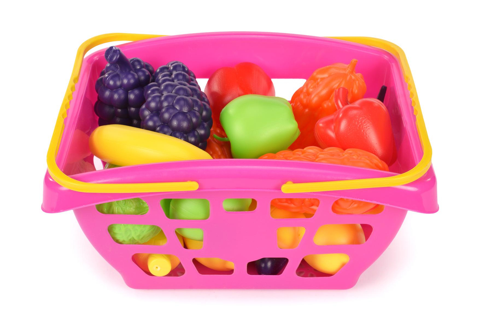 Фрукты в ассортименте в корзинке RRB-193 (30*22*23 см)