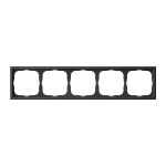 ARTGALLERY 5-постовая РАМКА, универсальная, БАЗАЛЬТ