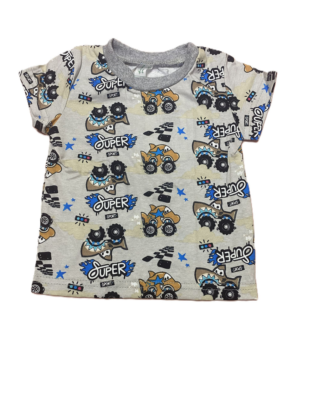 Футболка на мальчика из кулирки (100% хлопок) на рост 116 см