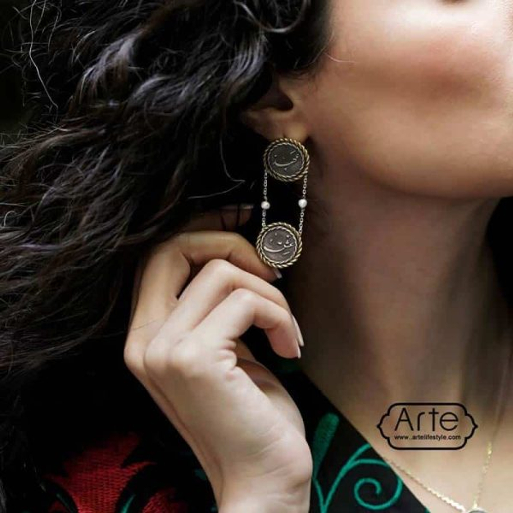 Серебряные серьги Arte Cpehzar Vadeh 20220357 Иран