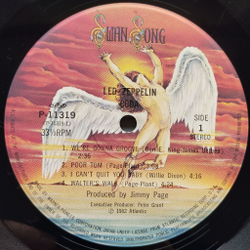 Винтажная виниловая пластинка LP Led Zeppelin Coda (Japan 1982) (No Obi) Poor Tom