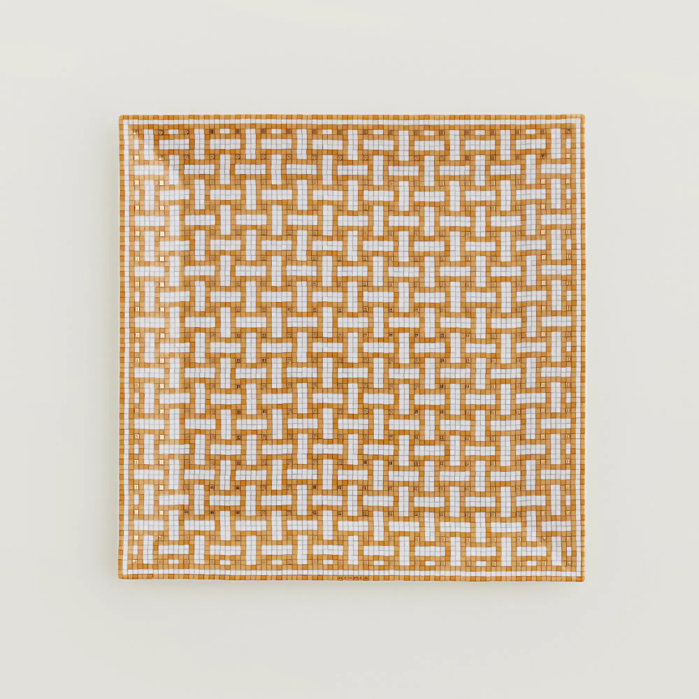 Блюдо квадратное Mosaique Au 24 Or (19 x 19 см)