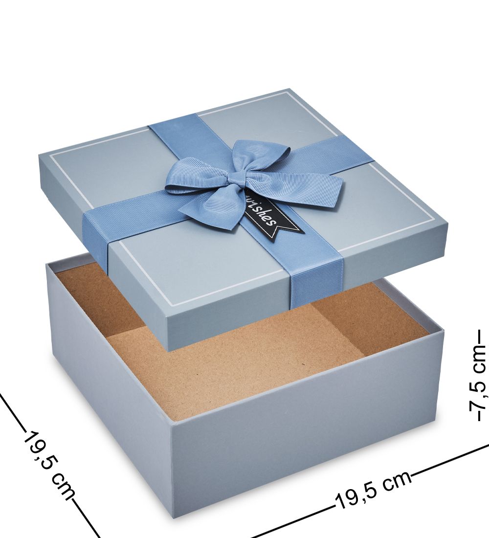 WF-190/1-A Коробка мал., серо-голубой