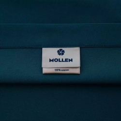 Простыня 250x280 Mollen темно-бирюзовая