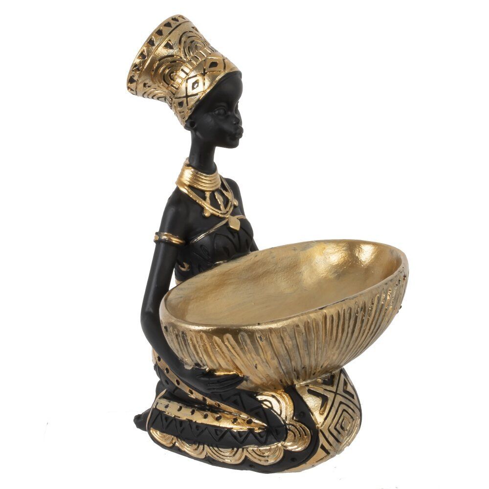 GAEM Фигурка декоративная "Африканка", L13 W11 H18,5 см