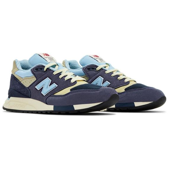 New Balance NB 998 Повседневная обувь Низкий верх Морской синий Унисекс