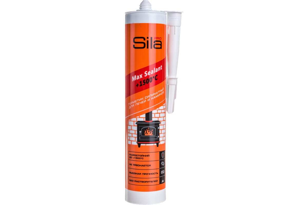 Герметик для печей Sila PRO Max Sealant 1500, 280мл