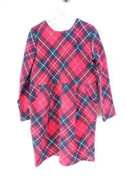 Платье в яркую клетку на 3-4 года