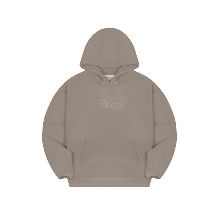 Худи UNIFORM New Fleece Locals, серый