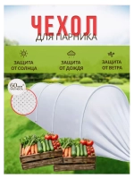 Сменный Чехол для парника под 8дуг (пл.60,шир.3,2м, дл.10м)