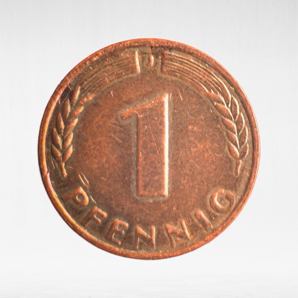 Germany, 1 Pfennig, 1967, (Hamburg Mint - "J"), VF
