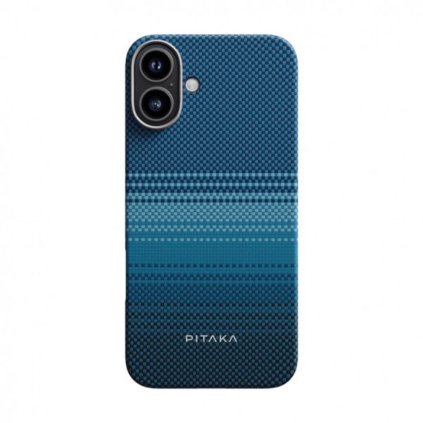Чехол Pitaka Tactile Woven для iPhone 16, Восход луны| Moonrise
