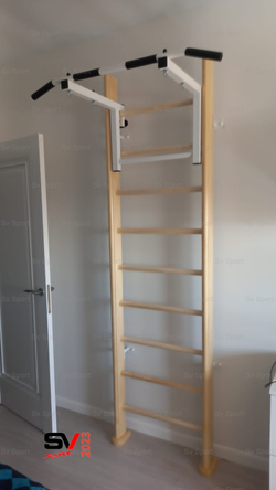 Монтаж шведской стенки Sv Sport в пеноблочные, газоблочные стены