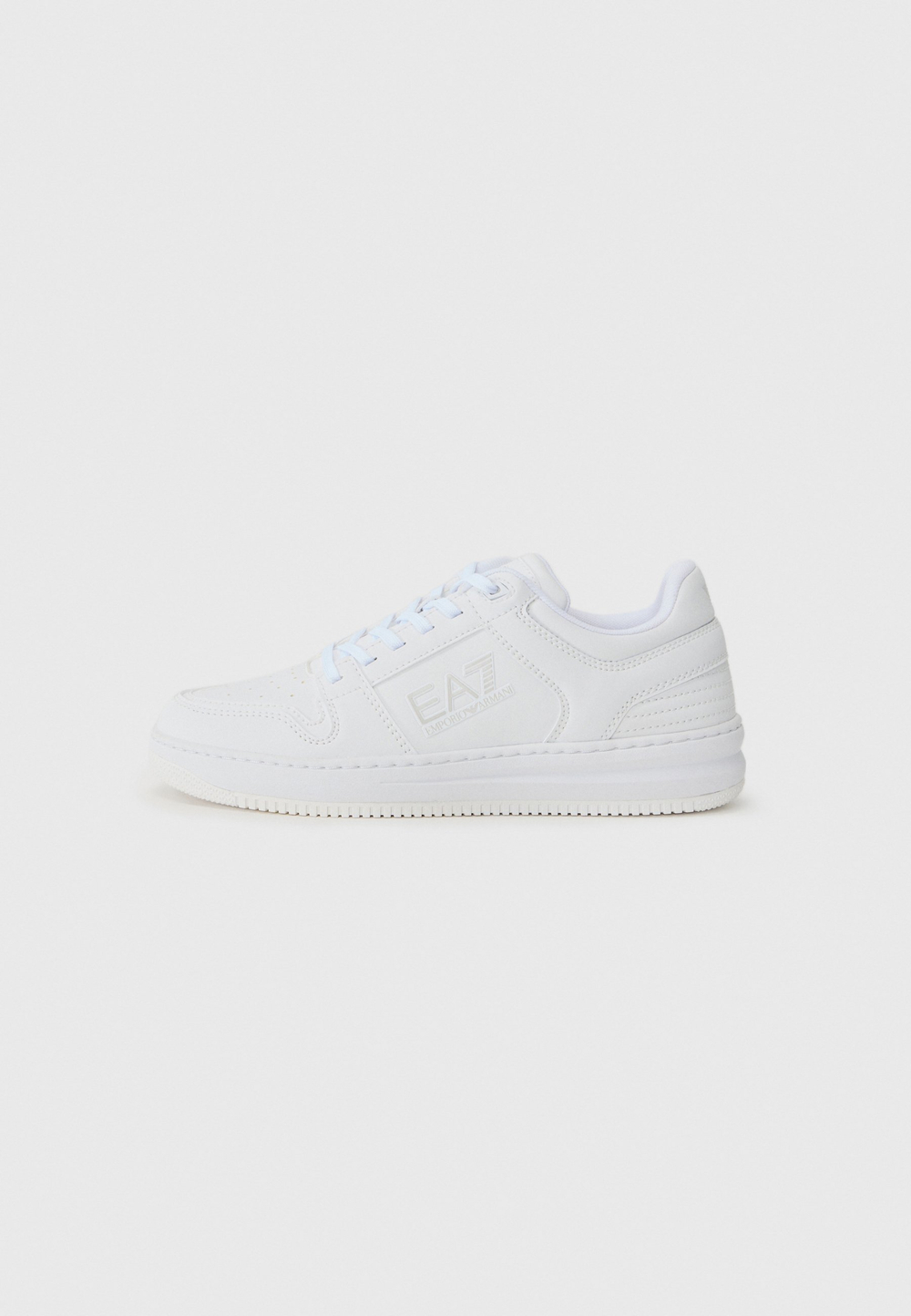 EA7 Emporio Armani SLASHER UNISEX - кроссовки на шнуровке - Белый