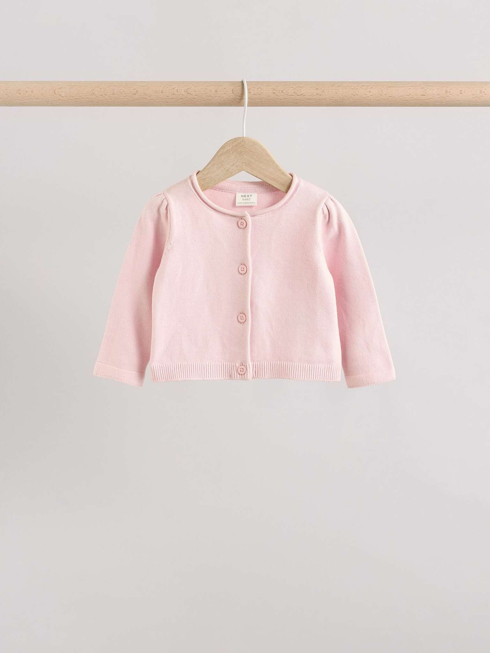 Кардиган для малышей Next Q61-167, 2 шт., Розовый, Бежевый