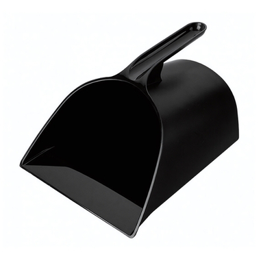 Совок для мусора закрытый с глубокой емкостью (черный)
