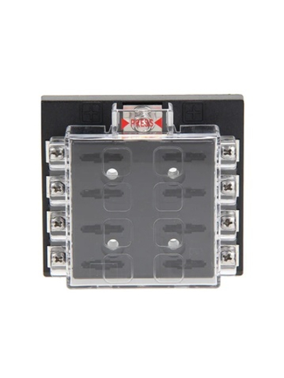 Держатель предохранителей 8 шт. с крышкой, индикация неисправности ABS, PC