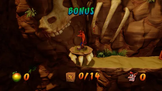 Crash Bandicoot N. Sane Trilogy (Nintendo Switch, Английская версия, Б/У)