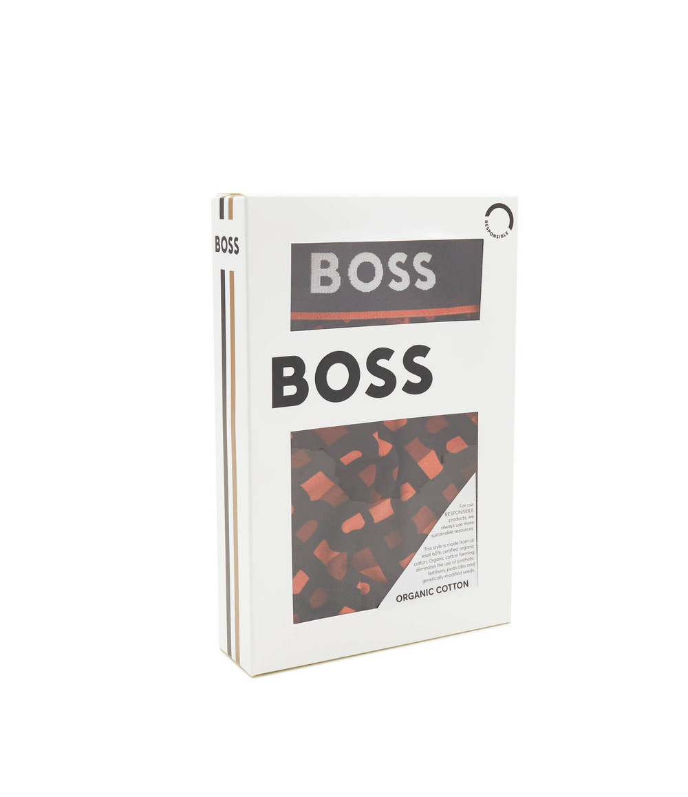 Трусики-боксеры Trunk 24 Print BOSS BLACK - оранжевый(50495485)