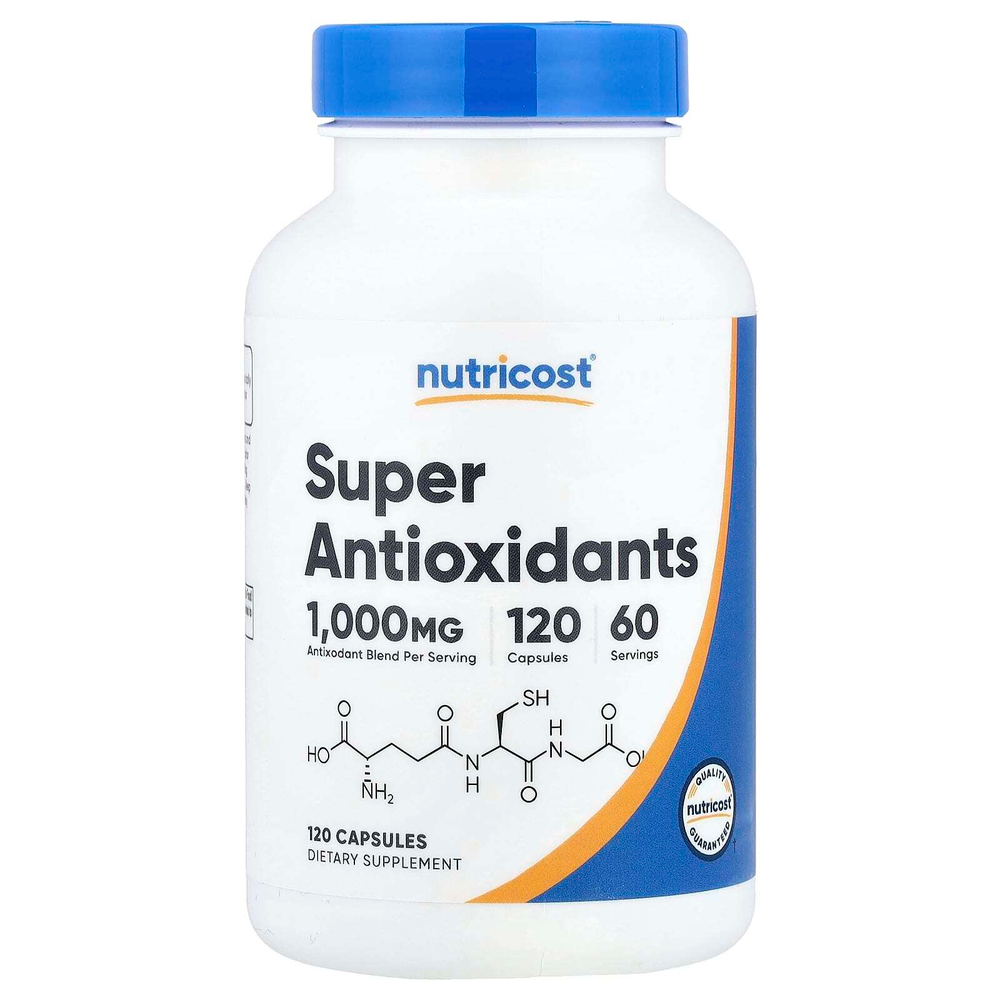 Nutricost, суперантиоксиданты, 120 капсул