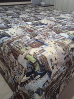 Покрывало гобеленовое Архитектура евро (240х200)