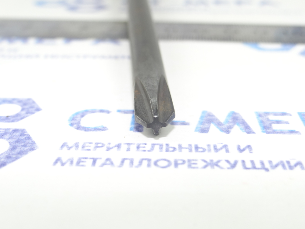 Отвертка шлицевая фигурная (плюсовая) 260мм №3 (Пластиковая ручка) СССР