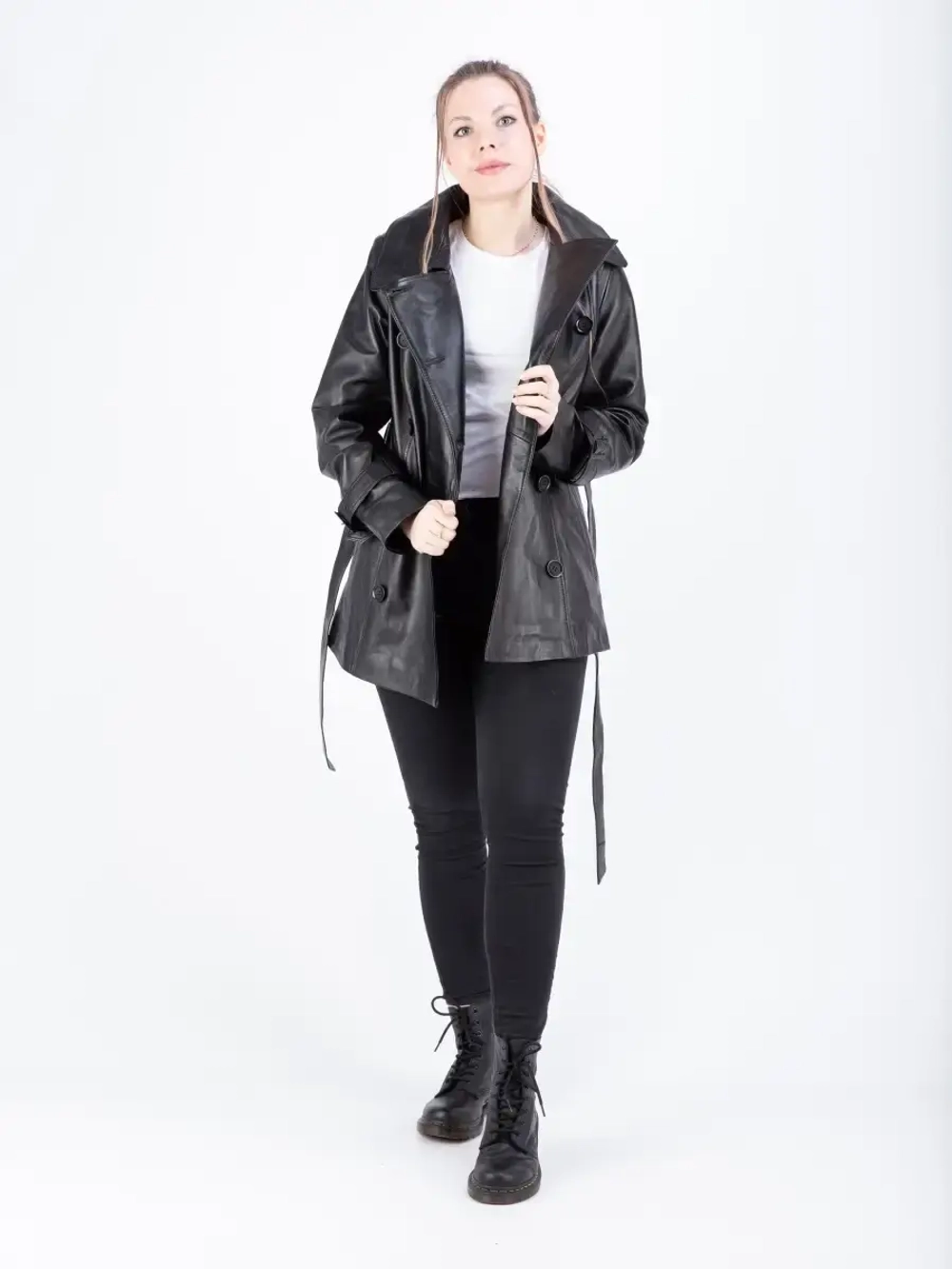 Куртка женская из натуральной кожи