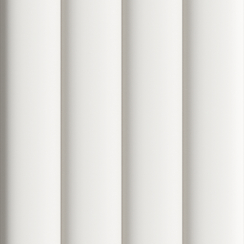 Панель Стеновая Реечная МДФ Stella Wave Standart Белый 2700x119x16 (4шт.упак.)
