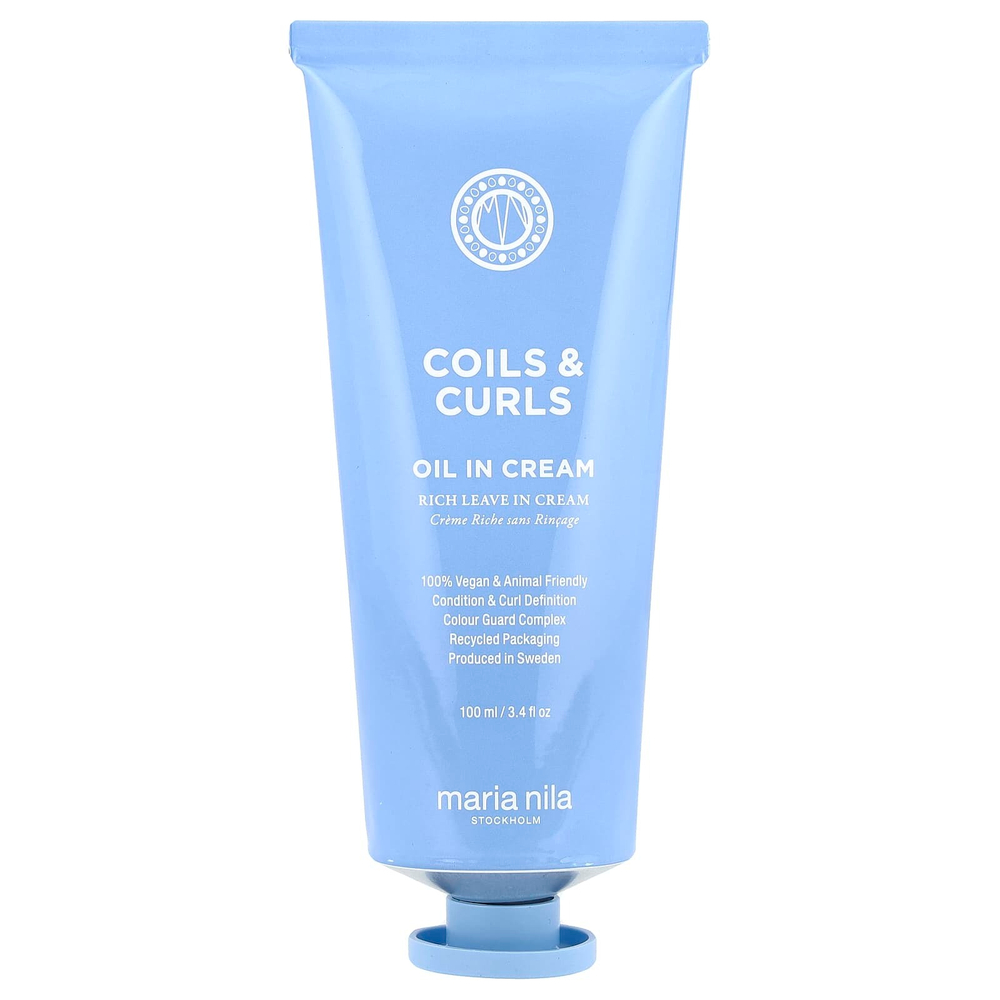 Maria Nila, Coils & Curls, масло в креме, 100 мл (3,4 жидк. унц.)
