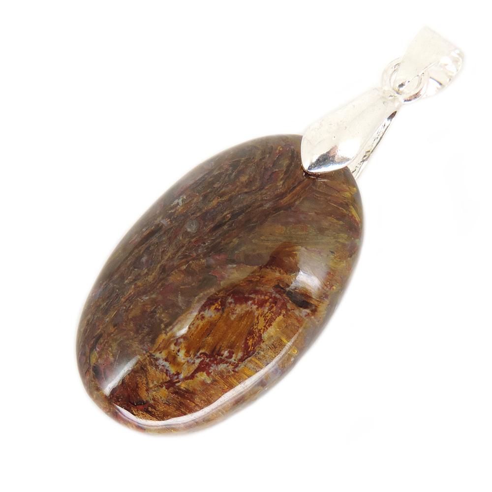 Кулон "Овал" питерсит асс