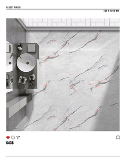 Керамогранит glossy №5, 60х120, 6436