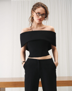 Корсет off-shoulder linen