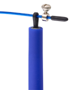 Скакалка RP-202 с подшипниками, с пластиковыми ручками, темно-синий, 3 м