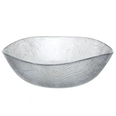 Салатник стеклянный 25,3см «Линден» из упрочненного стекла