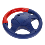 Руль музыкальный 16см, синий, коробка 1026-19