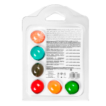 Набор из 6 шариков с массажными маслами Secret Play Brazilian Balls