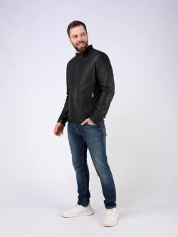 Кожаная куртка демисезонная