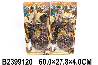 Набор оружия рыцаря, блистер 1389-46
