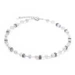 Колье Coeur de Lion White-Silver 4081/10-1417