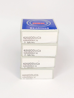 Подшипник NSK 6202DDUC3E 15х35х11 мм к-т 2 шт.