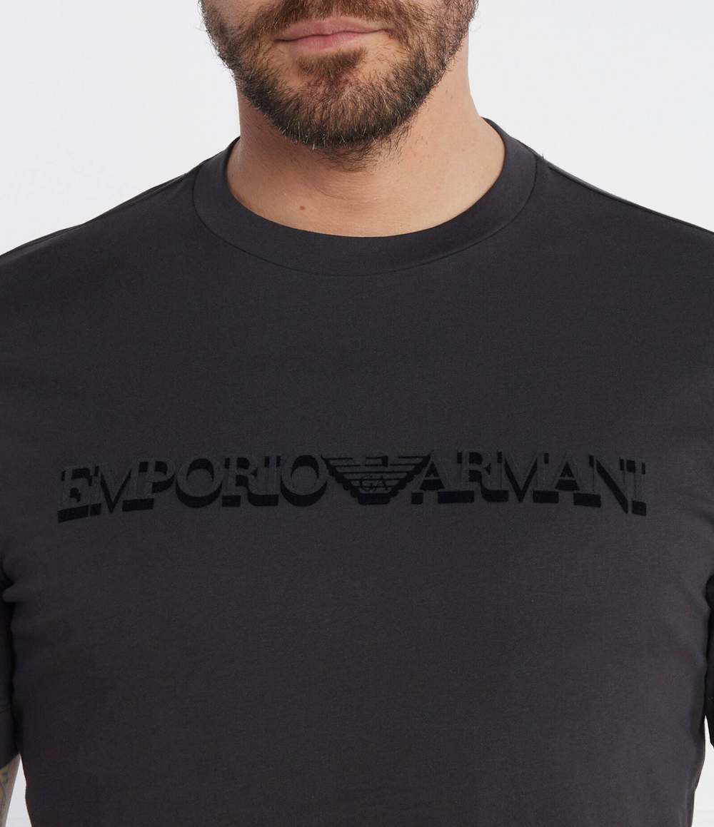 Футболка Emporio Armani - графитовый(6R1TB4 1JPZZ)