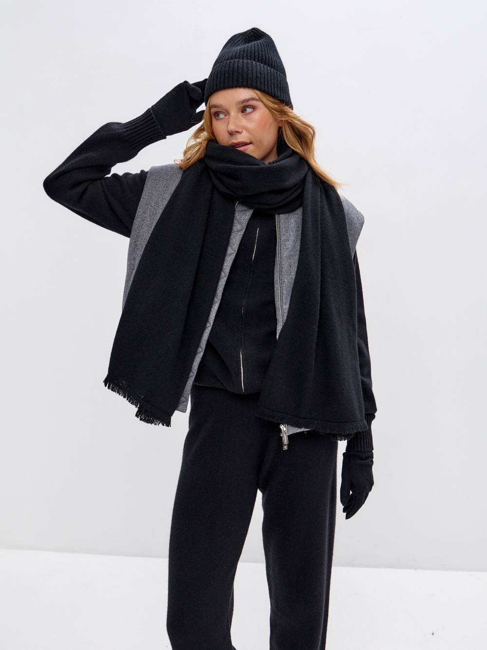 Кашемировые перчатки